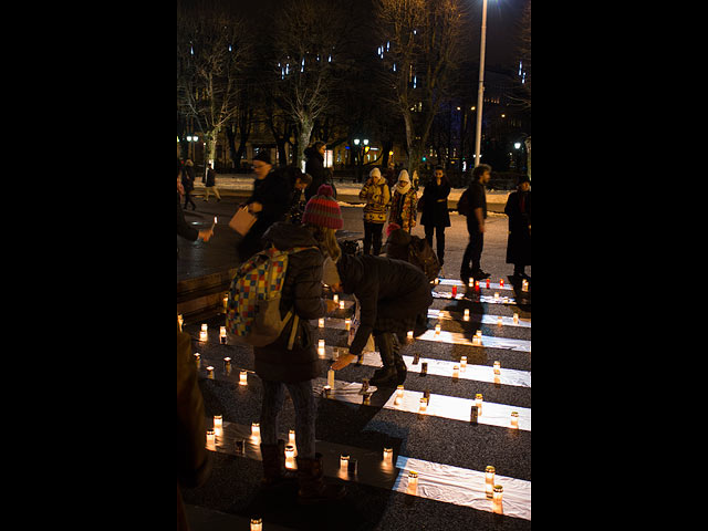 В Риге состоялась церемония в память о 25 тысячах убитых евреях