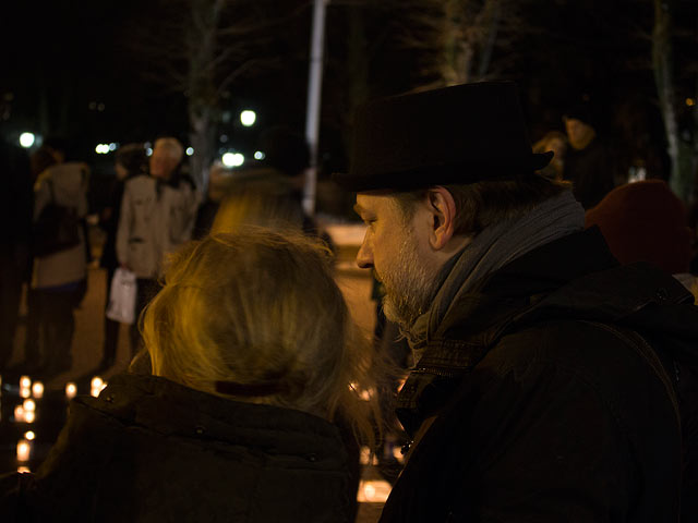 В Риге состоялась церемония в память о 25 тысячах убитых евреях