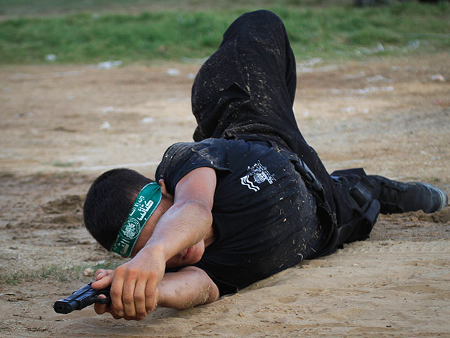 Учения ХАМАСа в Газе, особое внимание уделяется эвакуации штабов  