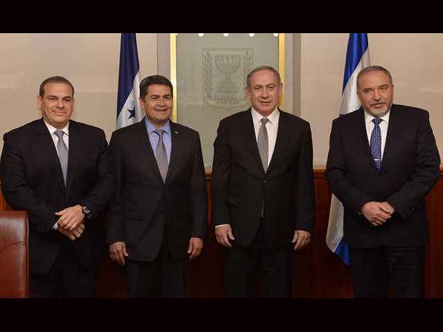 Нетаниягу провел встречу с президентом Гондураса Хуаном Орландо Эрнандесом  