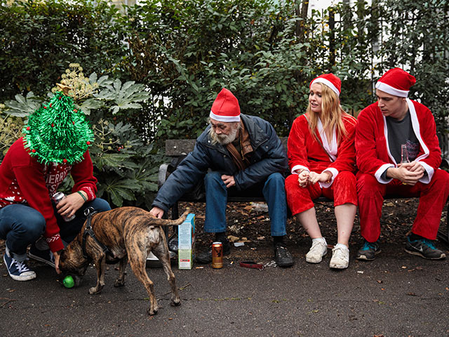 Santacon: нашествие Санта-Клаусов в Лондоне