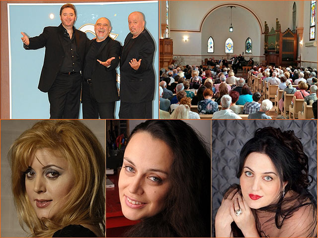 Музыка в субботних концертах с 24 декабря по 21 января в церкви святого Иоанна в квартале Вади-Ниснас