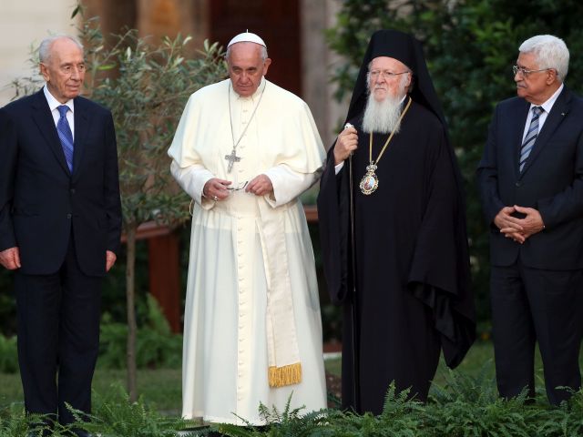 Молитва за мир. Ватикан, июнь 2014 года