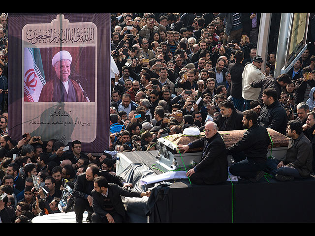 Похороны Хашеми Рафсанджани, Тегеран   
