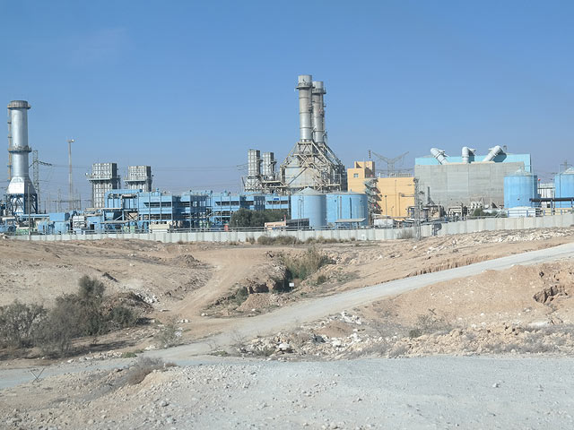Электростанция на территории деревни Вади ан-Наам