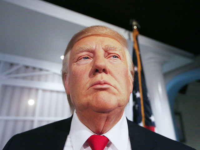 45-й президент США Дональд Трамп в музее Мадам Тюссо