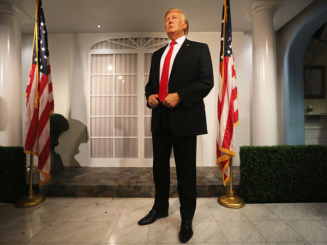45-й президент США Дональд Трамп в музее Мадам Тюссо