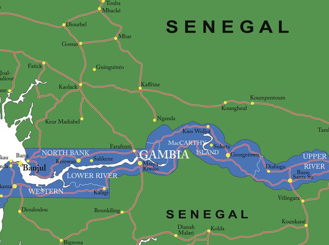 Сенегал ввел войска в Гамбию из-за кризиса после выборов президента