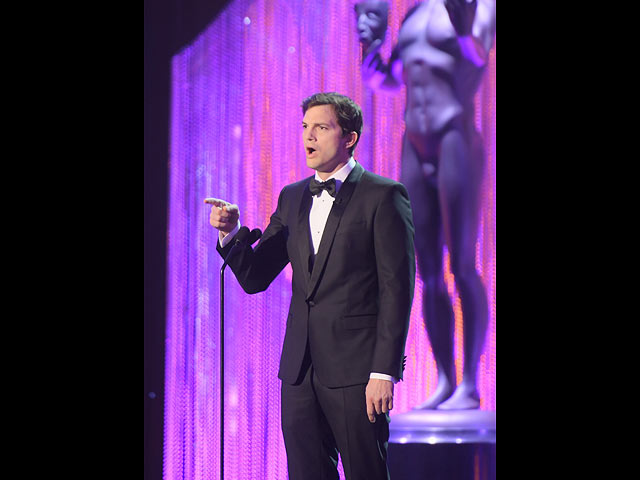 Эштон Кутчер на церемонии вручения наград Гильдии актеров США. 29 января 2017 года