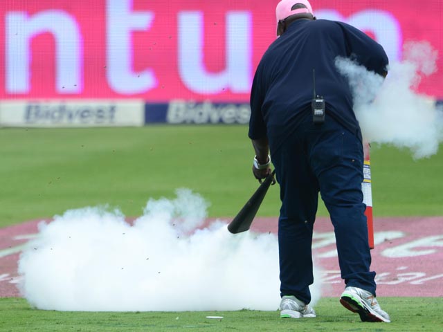 Пчелы прервали крикетный матч сборных ЮАР и Шри-Ланки
