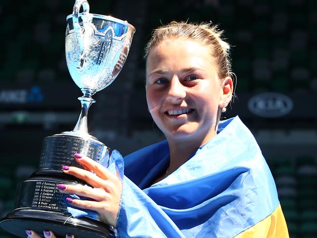 Победительницей юниорского Открытого чемпионата Австралии стала 14-летняя украинка