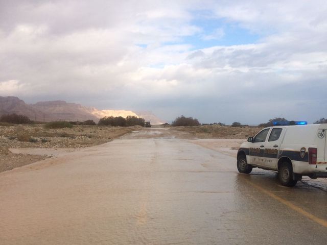 Полиция открыла участок дороги &#8470;90 в районе Мертвого моря