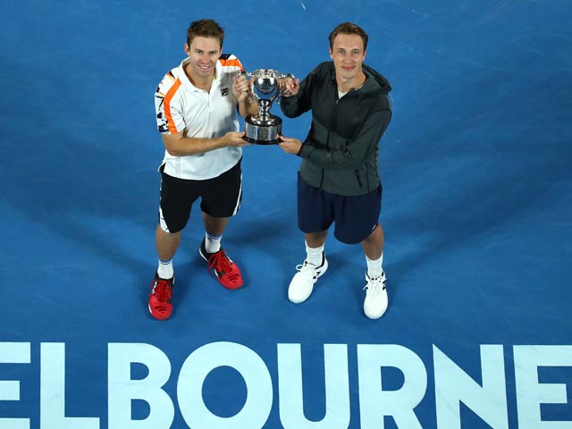 Победителями Открытого чемпионата Австралии стали Хенри Континен и Джон Пирс
