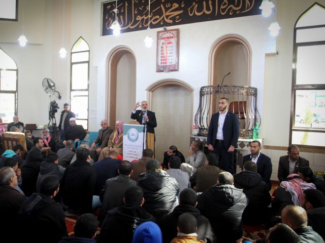 Открытие новой мечети в Рафахе. 24 февраля 2017 года