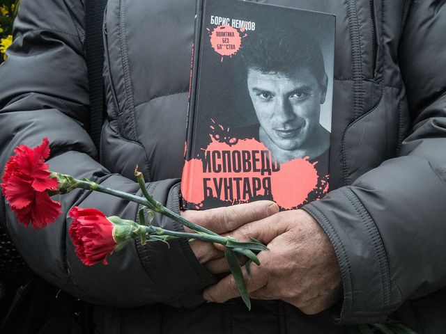 В Москве начался марш памяти Немцова: предполагаемое число участников &#8211; 30.000    
