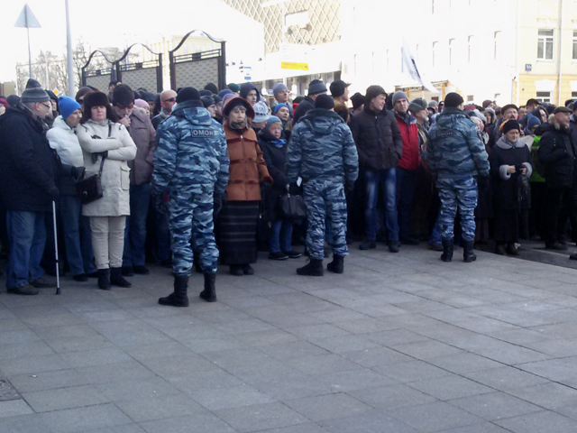 Марш памяти Бориса Немцова в Москве. 26 февраля 2017 года