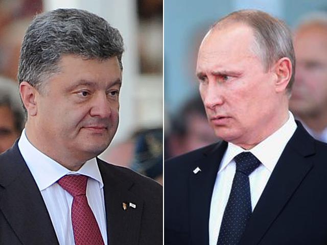 В Кремле сообщили детали телефонных разговоров Путина и Порошенко