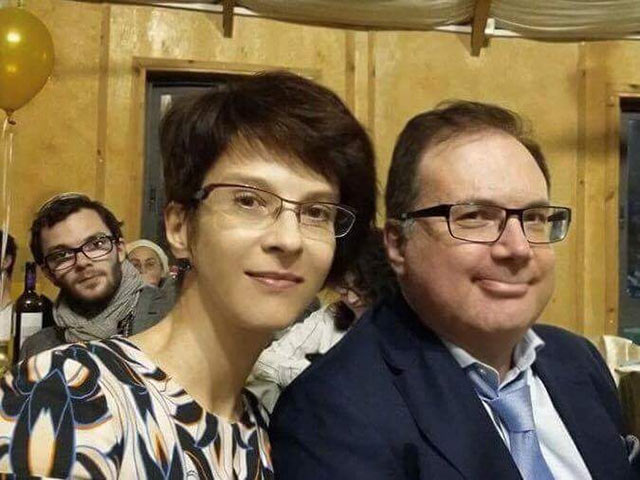 Дмитрий Штейнсапир  с женой