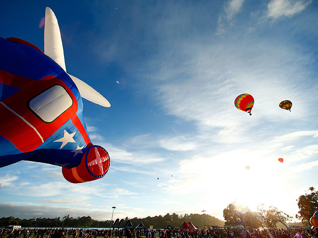 Фестиваль воздушных шаров "Над Уаикато"