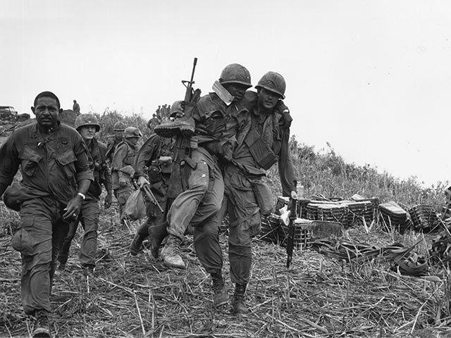 Американские военнослужащие во время войны во Вьетнаме