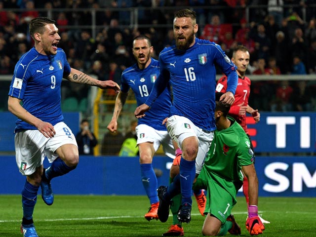 В 1000-м матче Буффона итальянцы победили сборную Албании