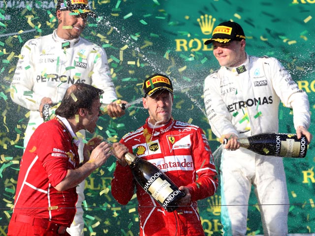 "Формула-1": победителем "Гран-при Австралии" стал Себастьян Феттель