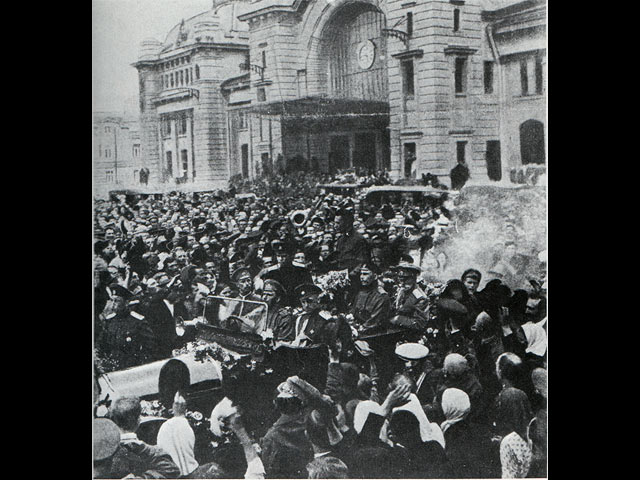 Встреча Александра Керенского в Москве в марте 1917 года