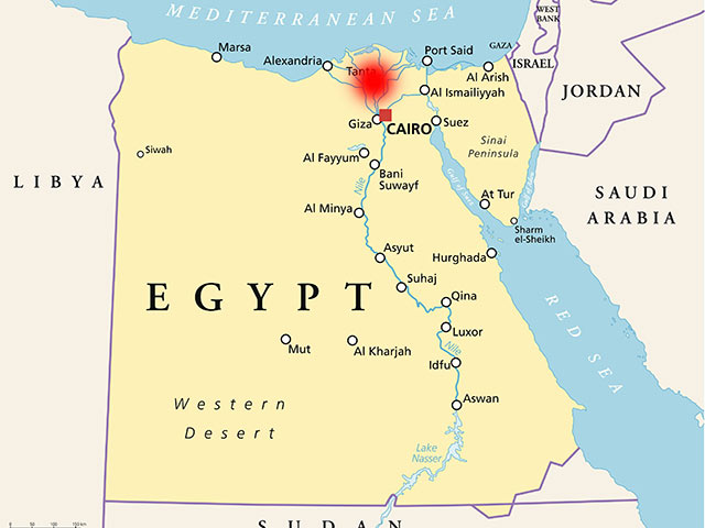 БПЛА обстрелял объект на севере Синая: погиб один человек