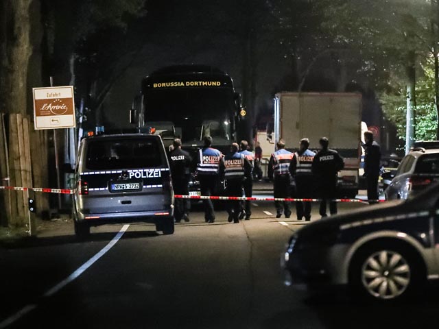 Полиция обнаружила письмо на месте взрыва автобуса "Боруссии"