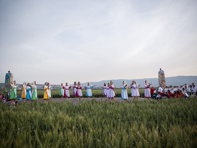 Еврейские косари и колхозницы. Фоторепортаж из Рамат-Йоханан