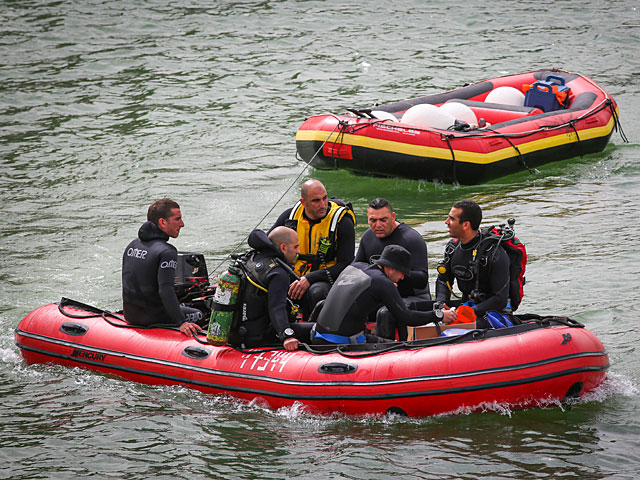 Вторые сутки на озере Кинерете продолжаются поиски трех пропавших мужчин    