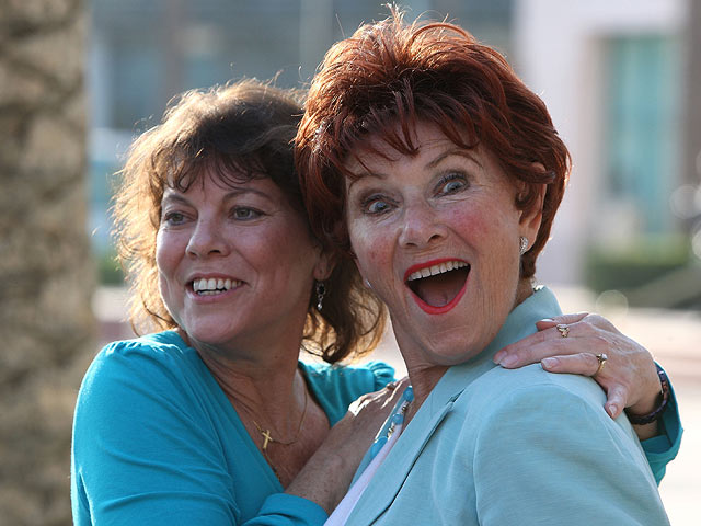 Эрин Моран (слева) в 2009-м году