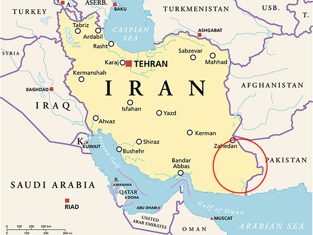 На востоке Ирана убиты десять пограничников  