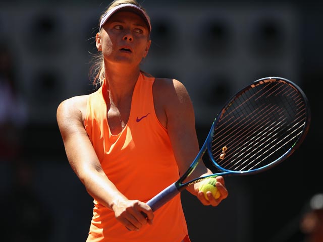 Мария Шарапова вышла во второй круг турнира в Мадриде