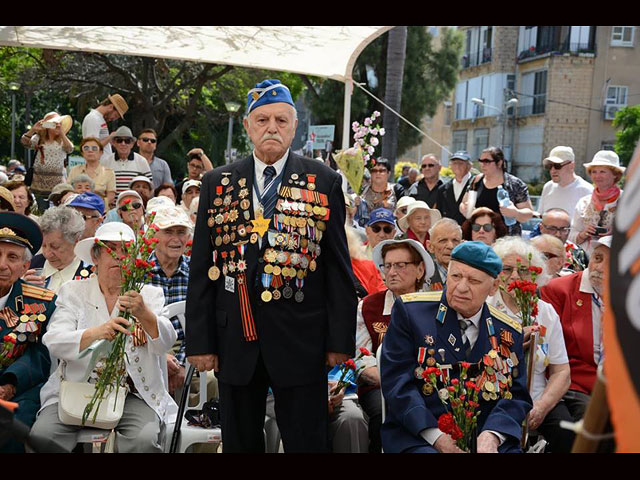 Парад в честь Дня Победы в Бат-Яме