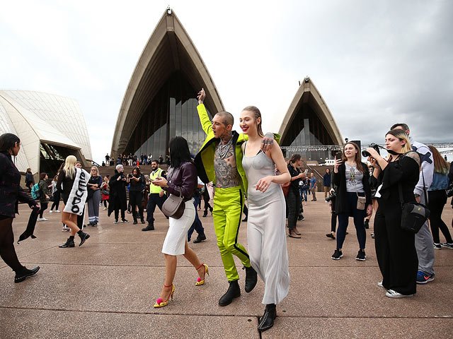 Друзья Имоген Энтони на Mercedes-Benz Fashion Week Australia 2017