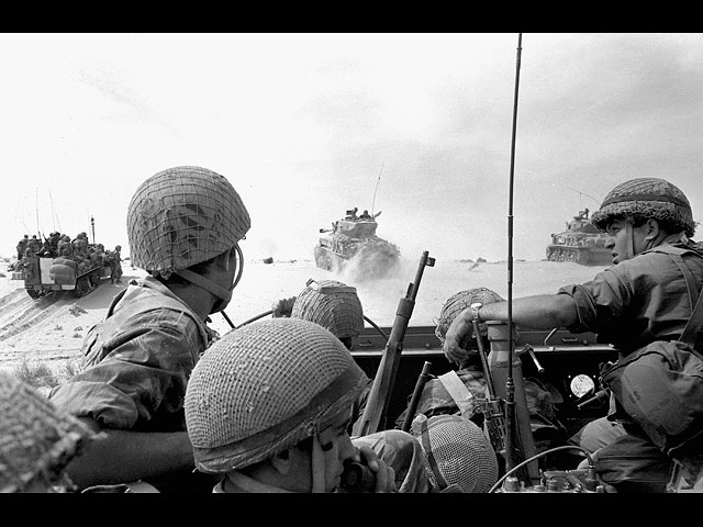 Военнослужащие ЦАХАЛа вблизи Рафаха. 5 июня 1967 года   