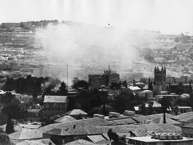 Старый город Иерусалима во время Шестидневной войны