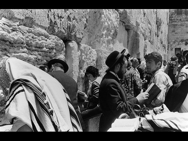 Первый визит к стене Плача после Шестидневной войны, 1967 год