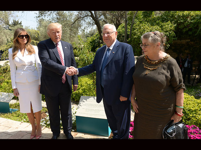 Первый день визита президента США Дональда Трампа в Израиль