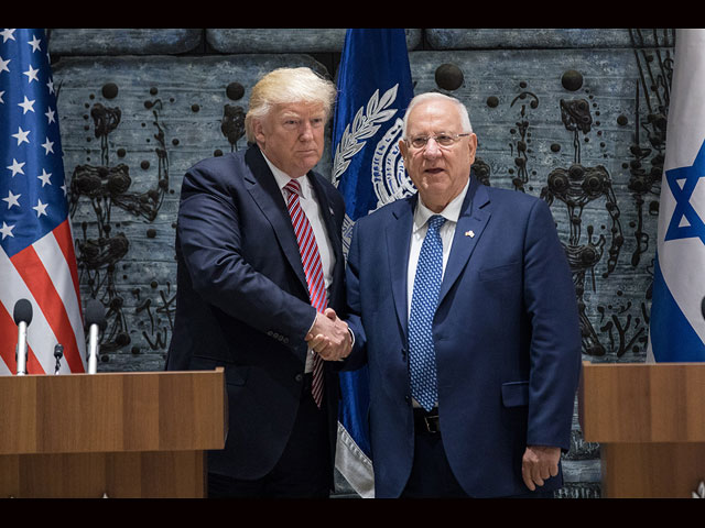 Первый день визита президента США Дональда Трампа в Израиль