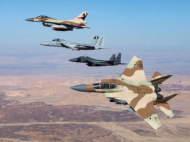 "Можжевеловый сокол": учения ВВС Израиля и США