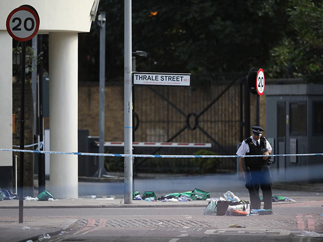 На месте теракта в Лондоне. 4 июня 2017 года    