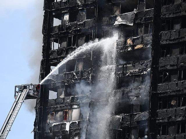 Пожар в башне Grenfell Tower. Лондон, 14 июня 2017 года   