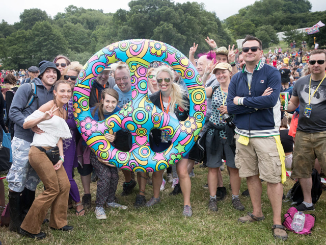 На фестивале Glastonbury 2017