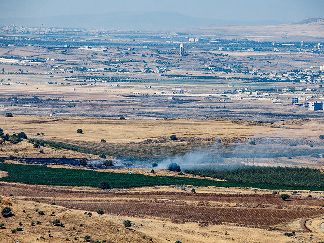 На сирийско-израильской границе, 25 июня 2017 года