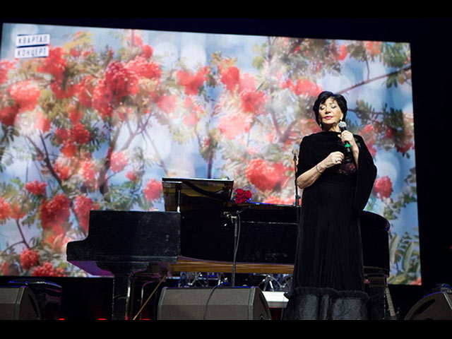 15 октября в зале "Бейт а-Опера" в Тель-Авиве состоится единственный концерт легендарной певицы Нани Брегвадзе