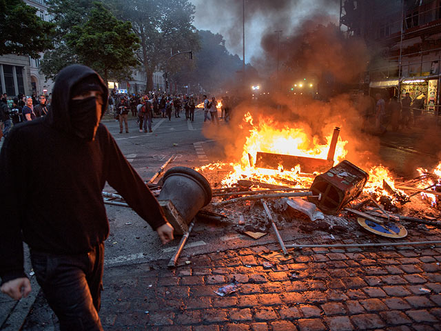 Беспорядки во время саммита G20. Гамбург, июль 2017 года 