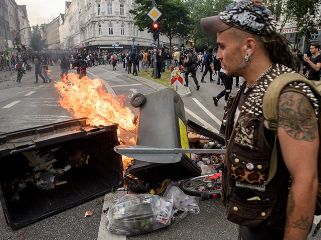 Беспорядки во время саммита G20. Гамбург, июль 2017 года 