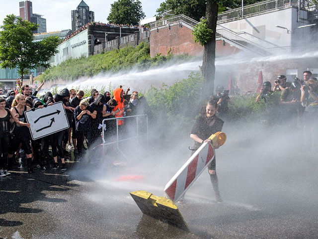 Беспорядки во время саммита G20. Гамбург, июль 2017 года 